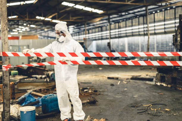 Professional Unattended Death Cleanup technician working in Richland, PA